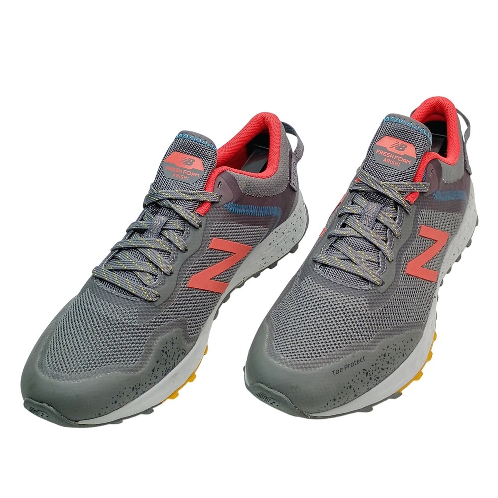 New Balance Fresh Foam Arishi Trail Women Size 10 Grey Coral WTARISG1